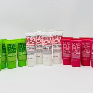 12pc-Formula 10.0.6 4 Cleanser, 8 Mud Masks (4&4)